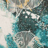 Teal-Abstract-Mosaic-Mural-Close-Up Abstract Line Handmade Glass Mosaic Mural Tile