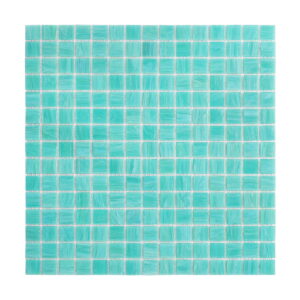 Glacier Laguna Blue Glass Mosaic Tiles Outdoor Pool