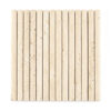 Beige Travertine Stone Vertical Wall Mosaic Tile