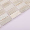 beige-white-iridescent-rectangular-mosaic-edge-detail Beige and White Iridescent Checkered Rectangular Mosaic Tile