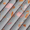 Blue Green Terrazzo Fluted Tile  Fresh Wall Mosaic