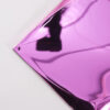 close-up-of-pink-3d-tile-corner Stainless Steel Mirror Pink 3D Square Metal Tile