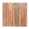 Copper and Rose Gold Stainless Steel Linear Mosaic Tile