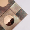 Bronze Aluminum and Glass Decorative Wall Surface Metal Mosaic Tile