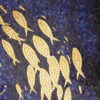 Deep Sea Golden Fish Handmade Glass Mosaic Mural
