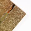 Modern Gold Glitter Metal Mosaic Vertical Subway Shower Bathroom Backsplash Tiles