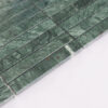 Emerald Green Marble Vertical Strip Mosaic Kitchen Backsplash Tile
