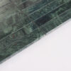 India Green Marble Stack Vertical Mosaic Shower Wall Tile