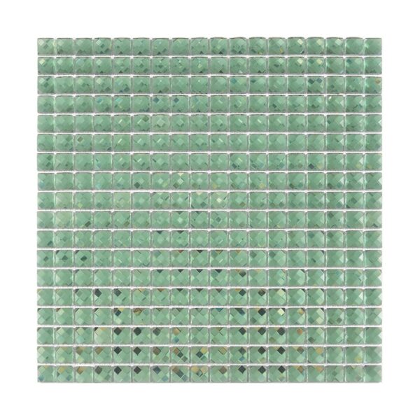 Luxury Green Beveled Mirror Glass Mosaic Wall Tile