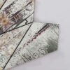 Retro Grey Diamond Shaped Aluminum Metal Mosaic Wall Tile