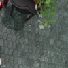 Long Fan Verde Green Marble Mosaic Tile