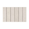 Gray Travertine Rectangle Vertical Tile for Modern Shower Walls