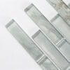 Light Aqua Glass Brick Tile Shower Niche Wall Tile