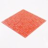 orange-square-glass-mosaic-perspective-view Orange Square Glass Mosaic Bathroom Pool Tile