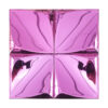 pink-mirror-finish-3d-wall-mosaic Stainless Steel Mirror Pink 3D Square Metal Tile