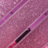 purple-glitter-vertical-stacked-mosaic-tile-detail Luxury Purple Vertical Stacked Metal Bathroom Bar Tile