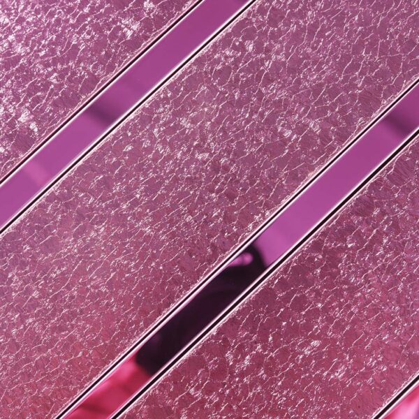 purple-glitter-vertical-stacked-mosaic-tile-detail Luxury Purple Vertical Stacked Metal Bathroom Bar Tile