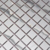 silver-mirror-square-mosaic-texture Silver Square Mirror Metal Mosaic Wall Tile
